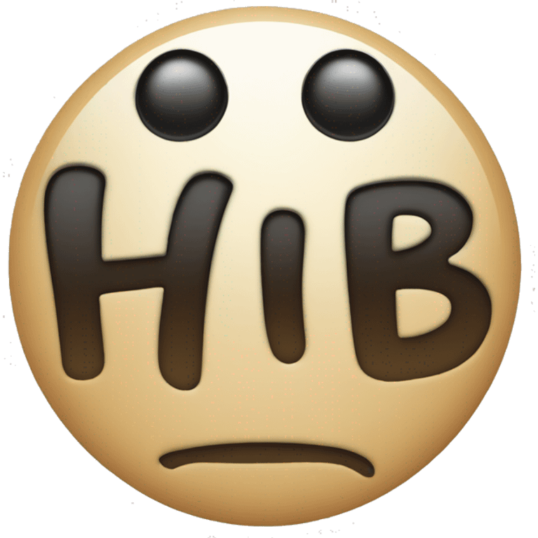 the words "hi back" on a back emoji