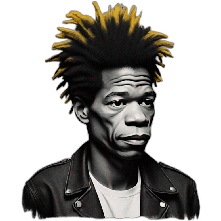 jean michel basquiat profile emoji