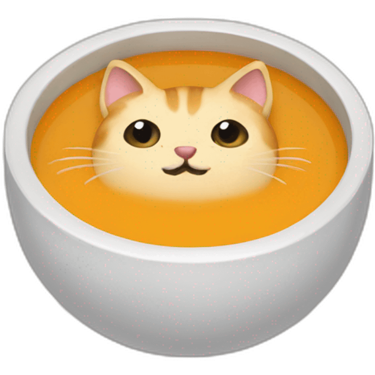 CAT soup emoji