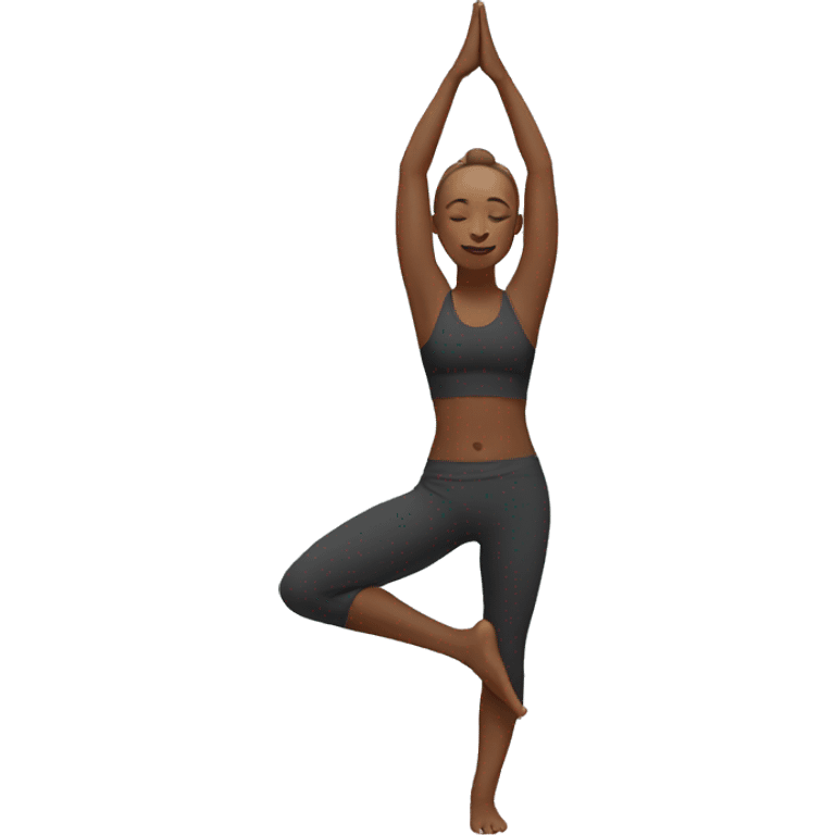 yoga pose emoji