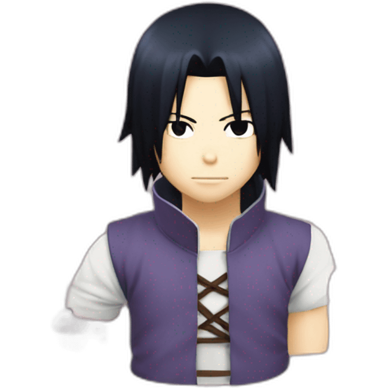 Sasuke qui embrasse sakura emoji