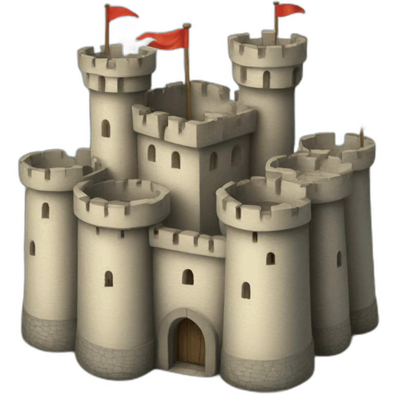 medieval castle emoji