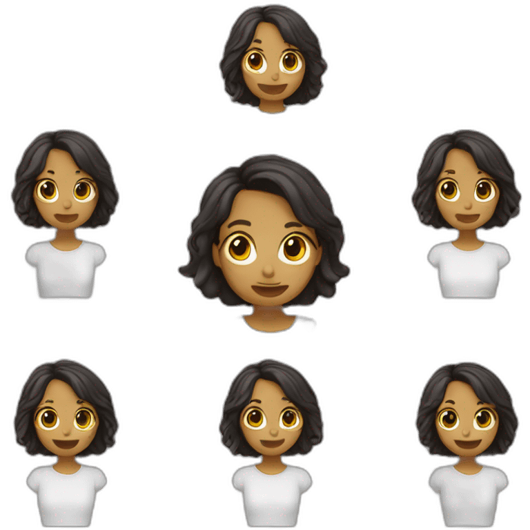 Crea una persona de saco despidiéndose  emoji