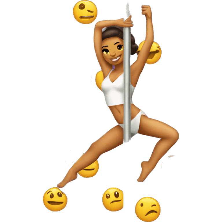 Pole dancer emoji