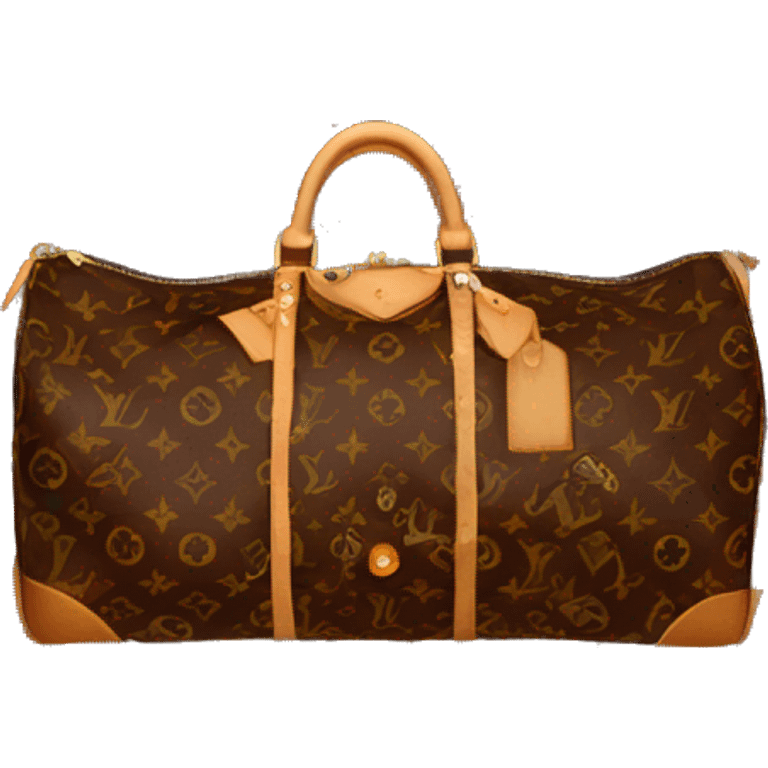 Louis Vuitton Keepall  emoji