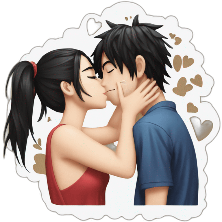 dua lipa kiss Luffy emoji