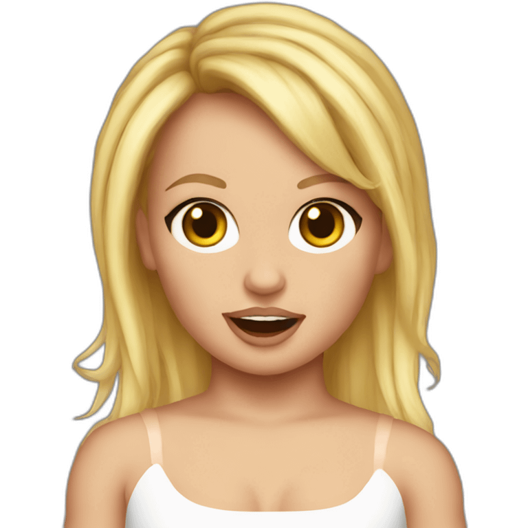 Britney Spears baby one more time emoji