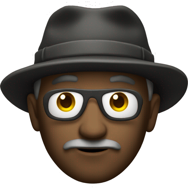 Old school robber emoji