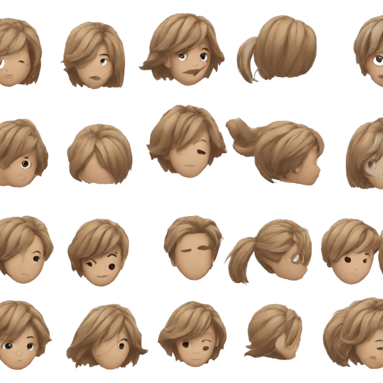 hair emoji