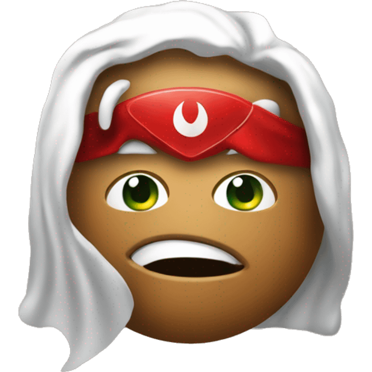 Superhero poop emoji with UT health science center at san antonio logo emoji