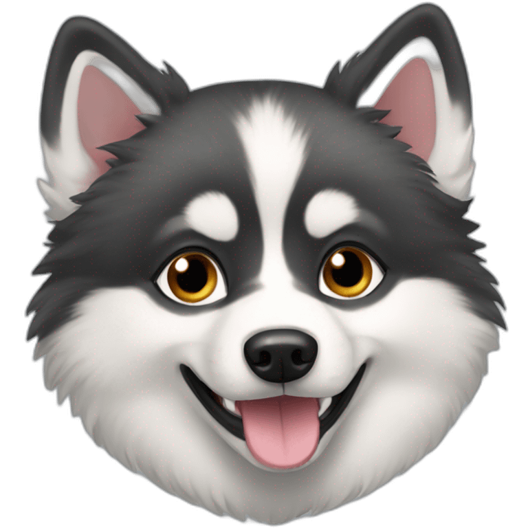 Pomsky emoji