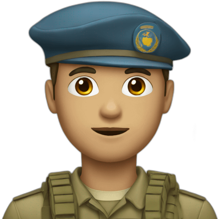 Un soldat emoji