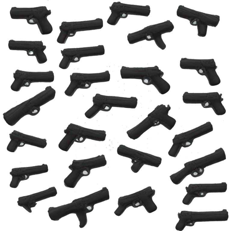 Black gun emoji