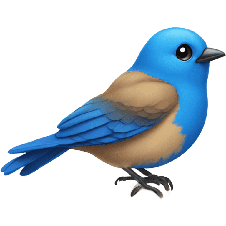 blue bird emoji