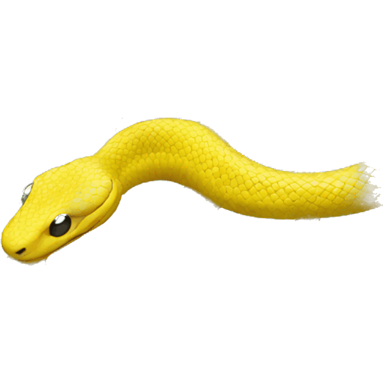 yellow snake emoji