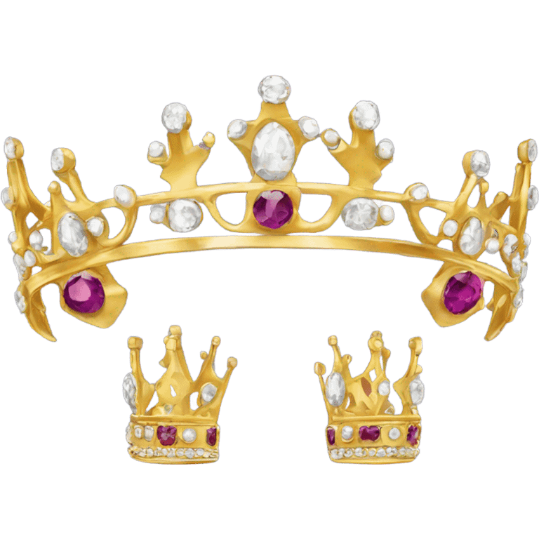 crown jewels tiara emoji