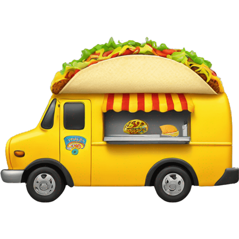 Taco truck  emoji