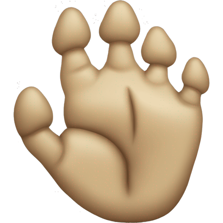 lions foot emoji