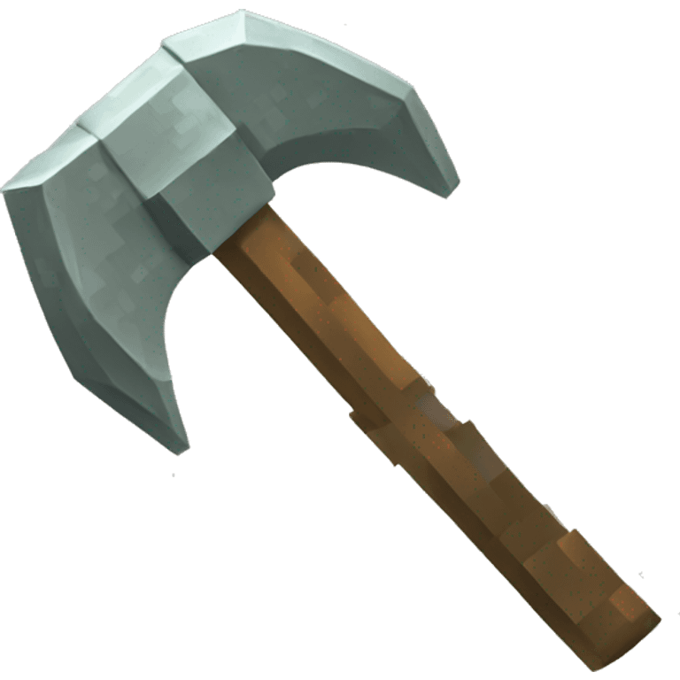 minecraft pickaxe emoji