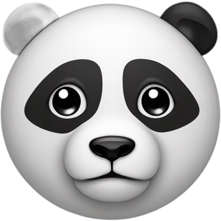 Lazy panda emoji