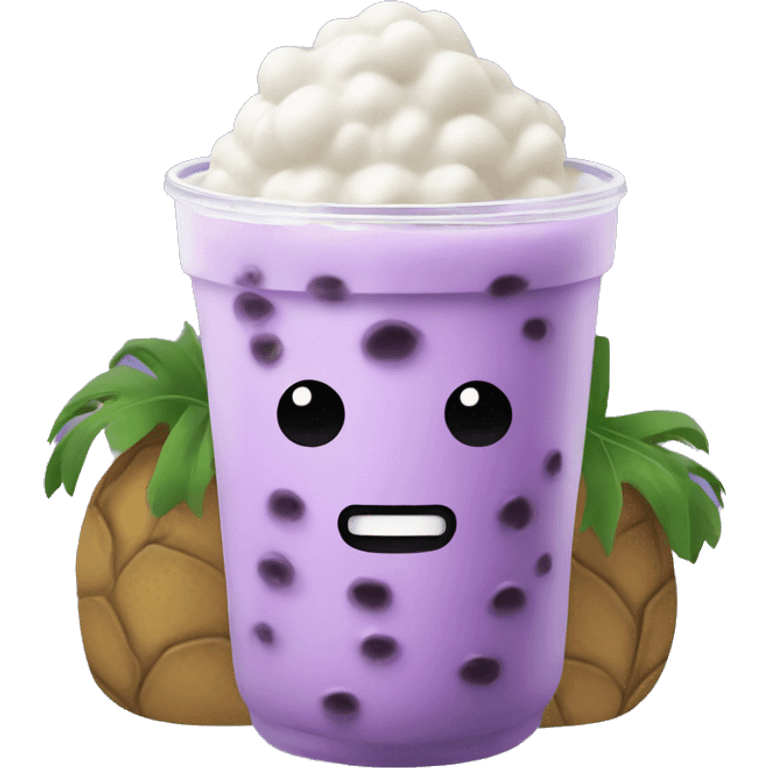 taro boba emoji