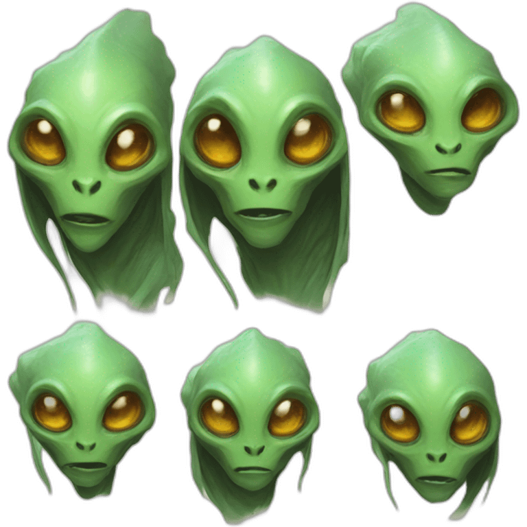 Alien character for RPG game  inspired by Hearthstone  emoji