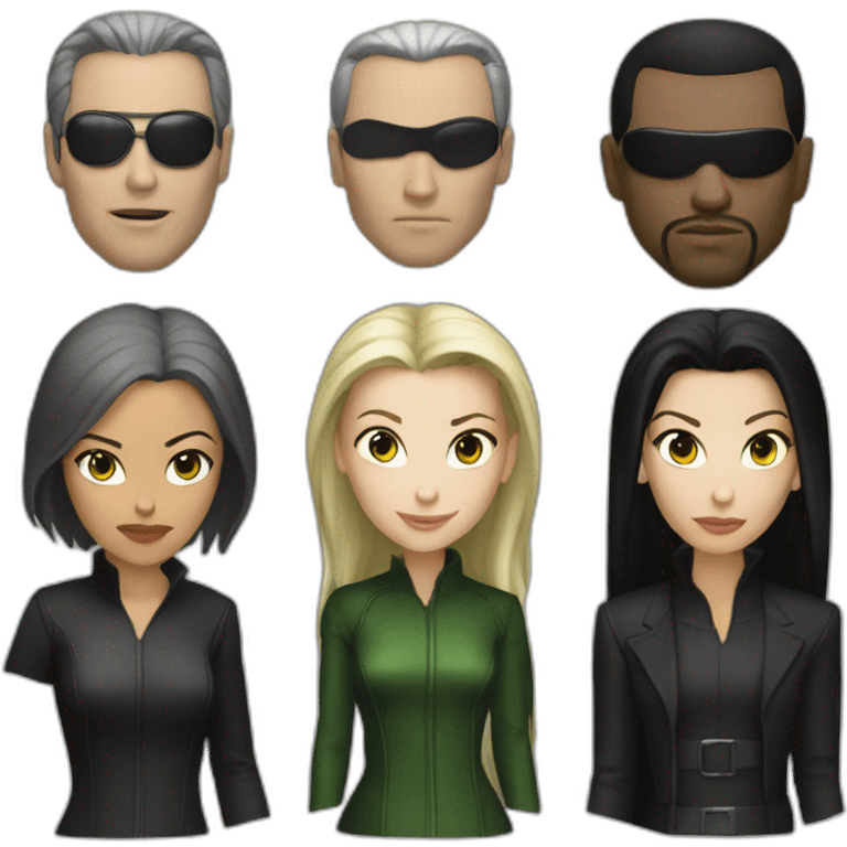 Trinity, the matrix emoji