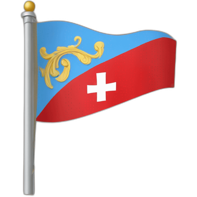 Drapeau de savoie emoji