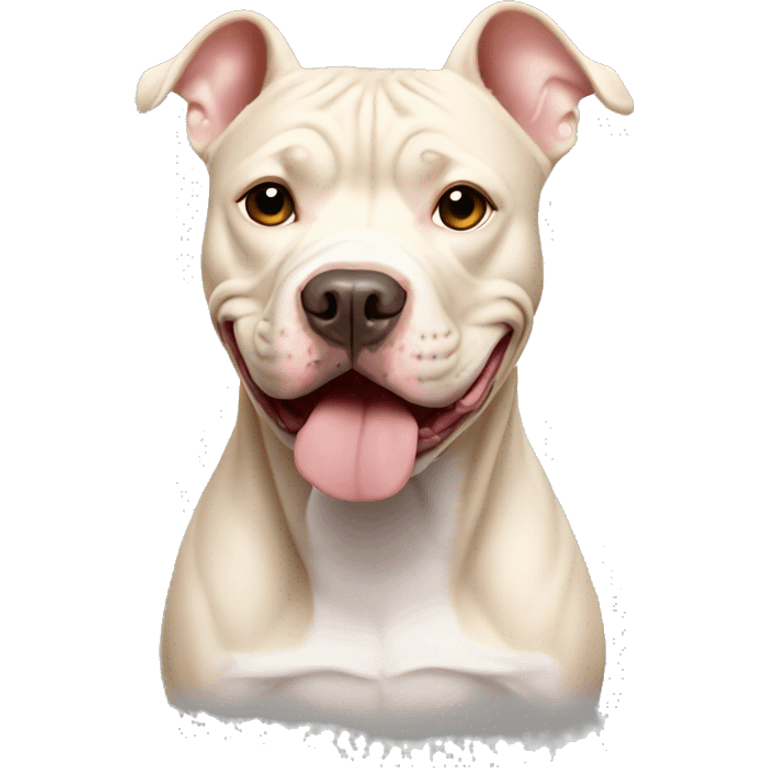 cream pitbull emoji