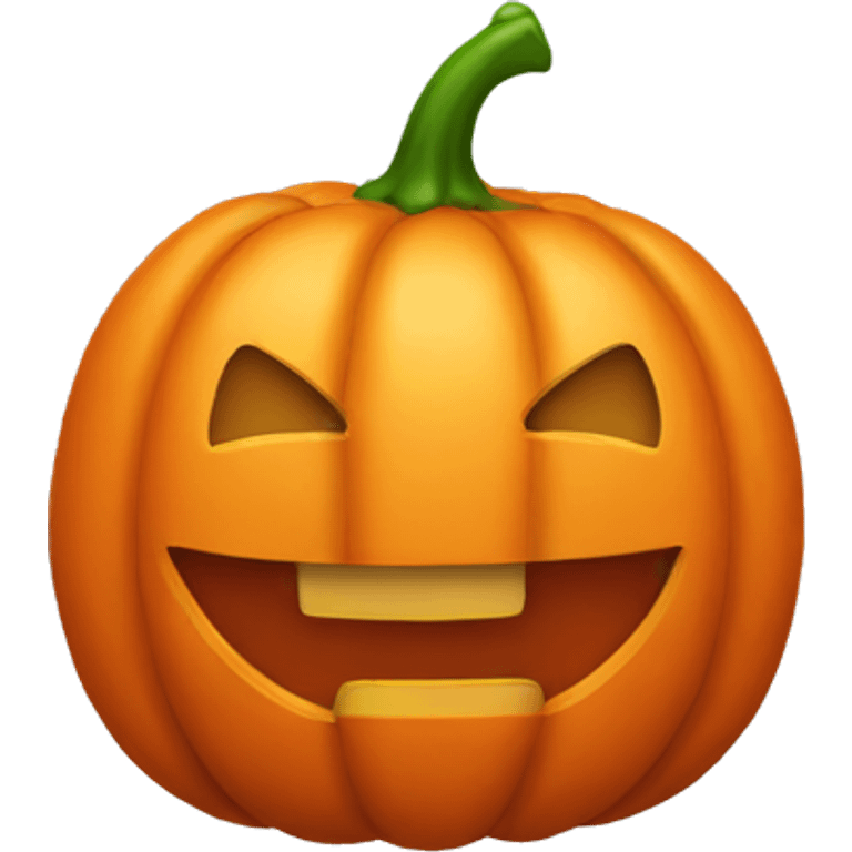 orange pumpkin emoji