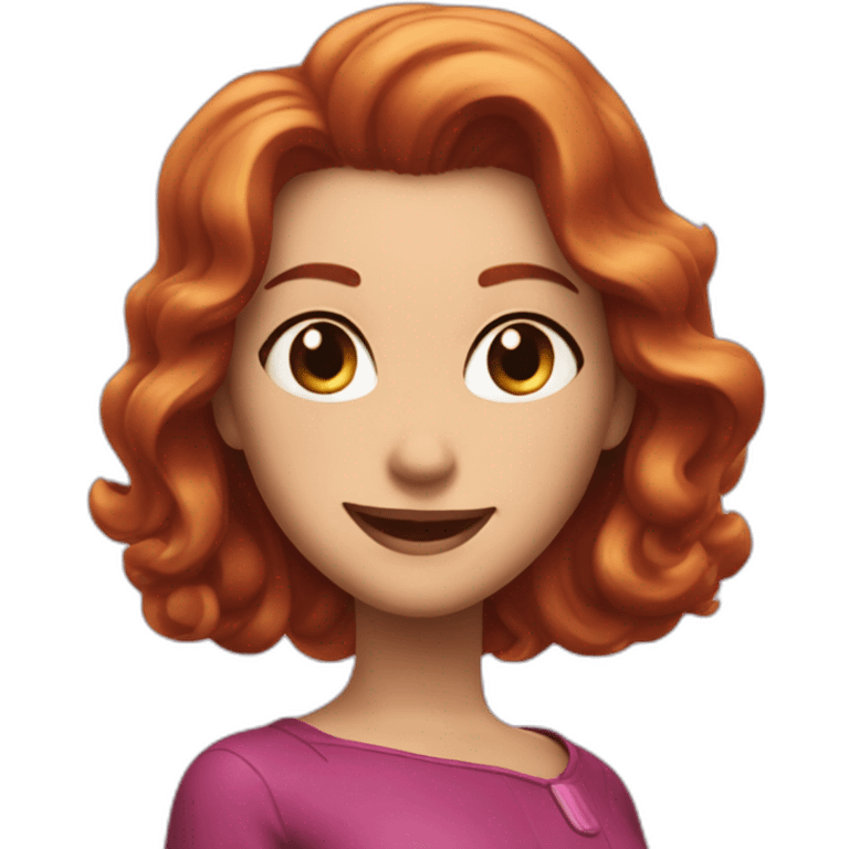 smiling wanda from avengers emoji