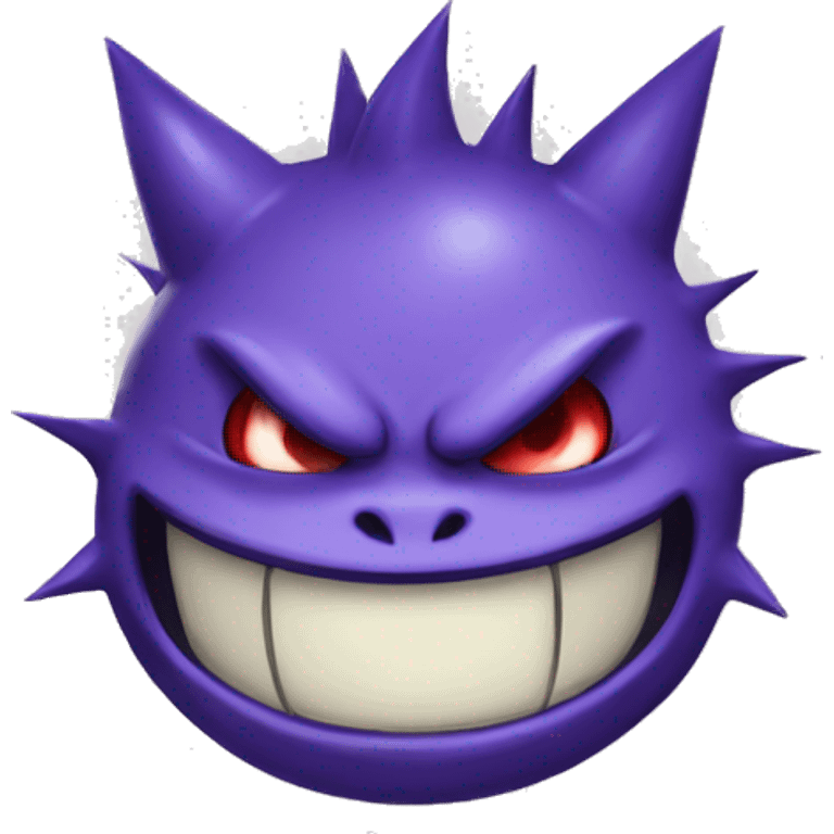 gengar evil smile  emoji