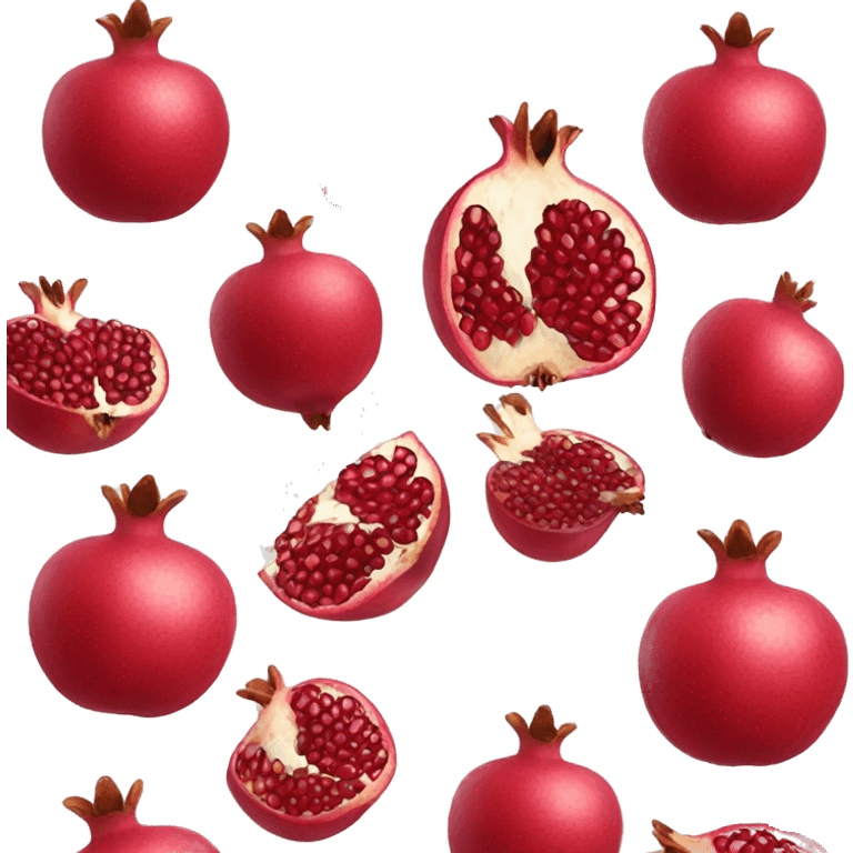 Beautiful Pomegranate  emoji