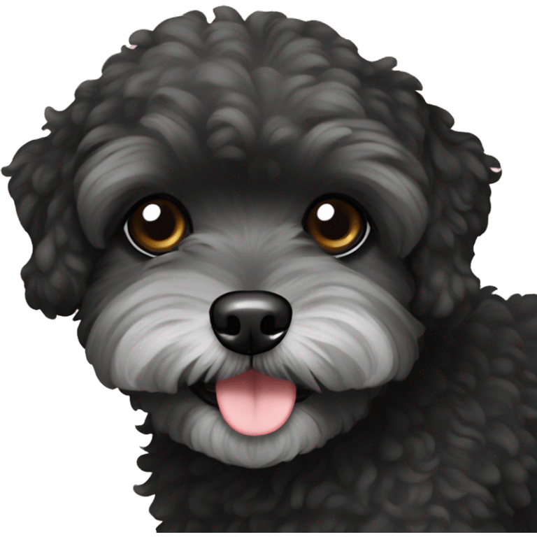 black maltipoo emoji