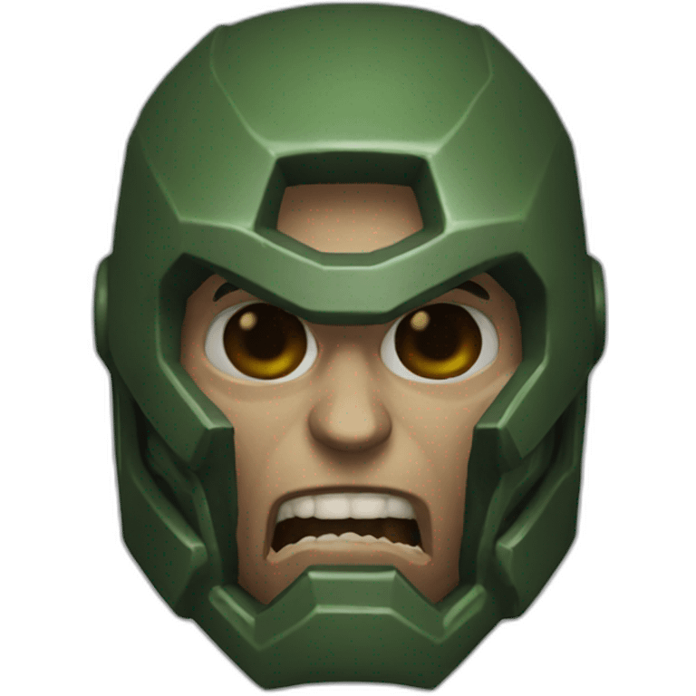 Original Doom guy emoji