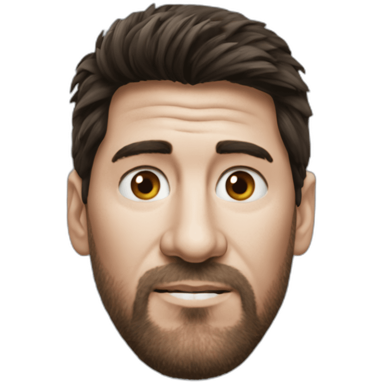 messi-maradona-face-togheter emoji