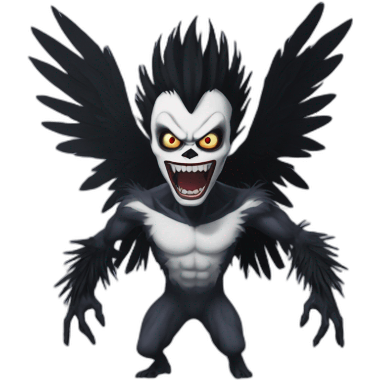 ryuk flying emoji