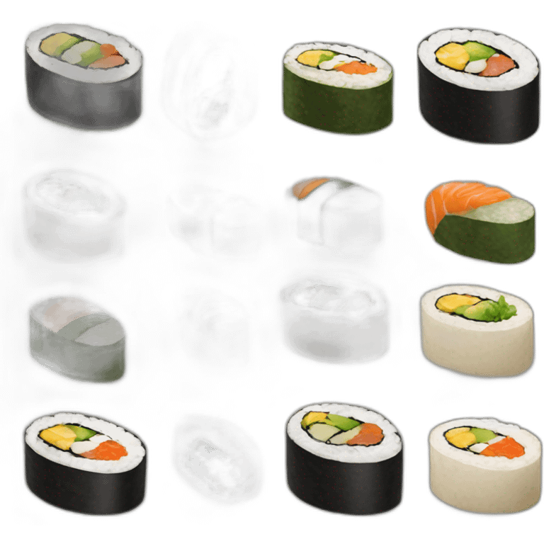 Gimbap emoji