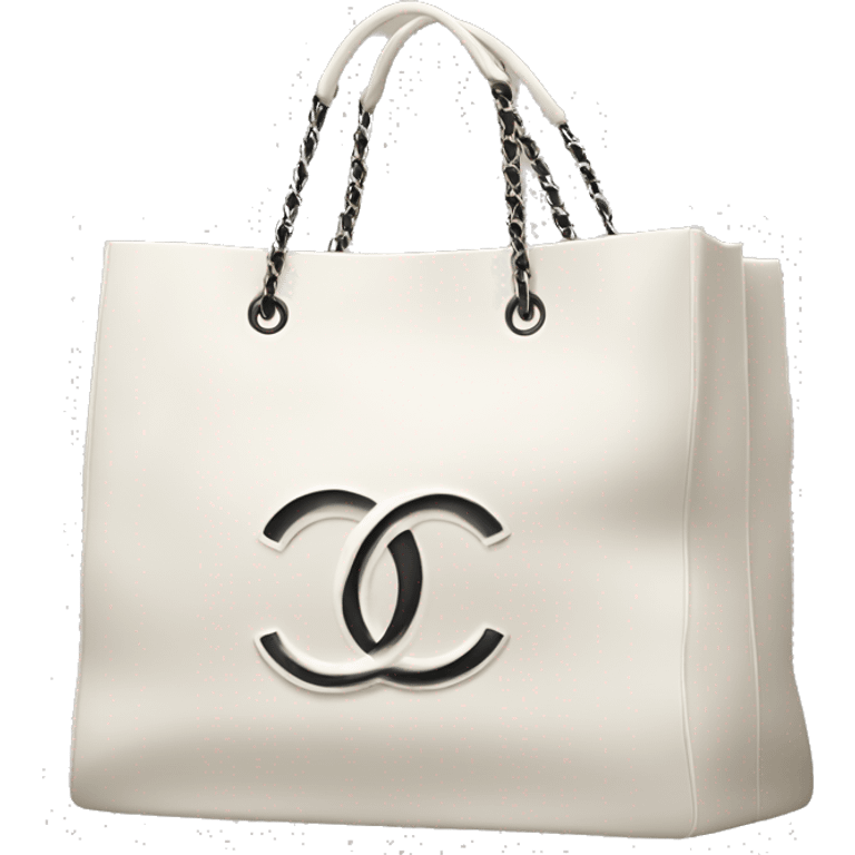 Chanel shopping bag  emoji