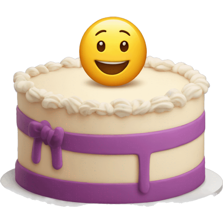 Write the word TADON on a birthday cake  emoji