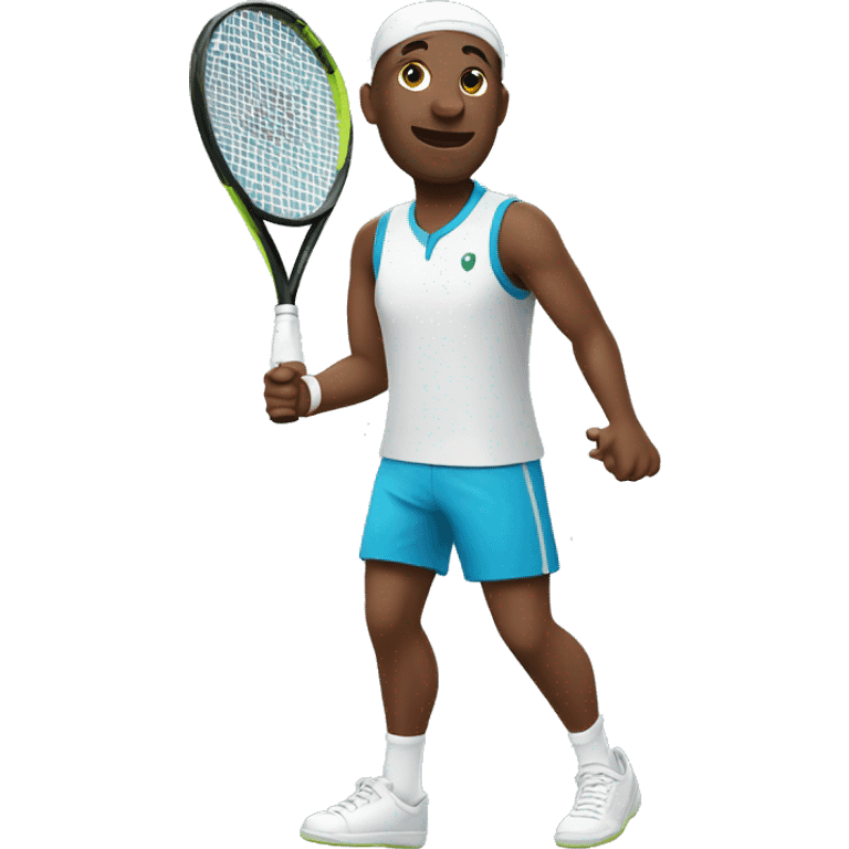 Tennis player emoji