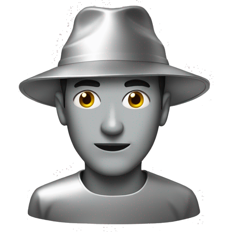 man in tinfoil hat emoji