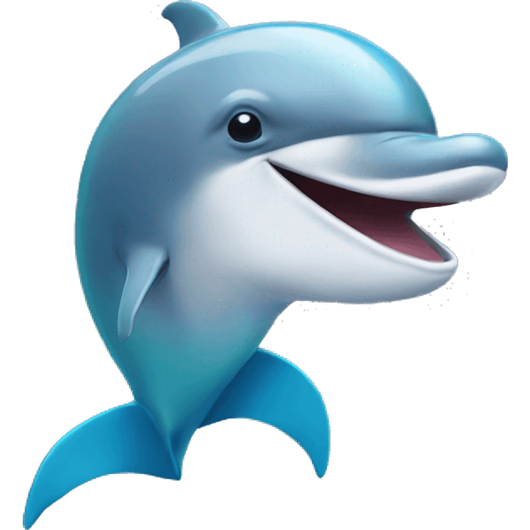 dolphin  wearing a mask  emoji