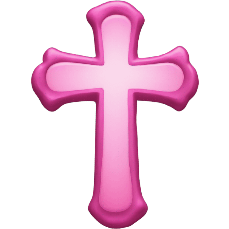 Pink cross  emoji