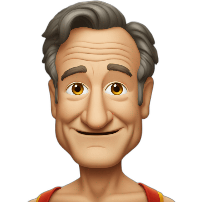 Robin Williams genie emoji