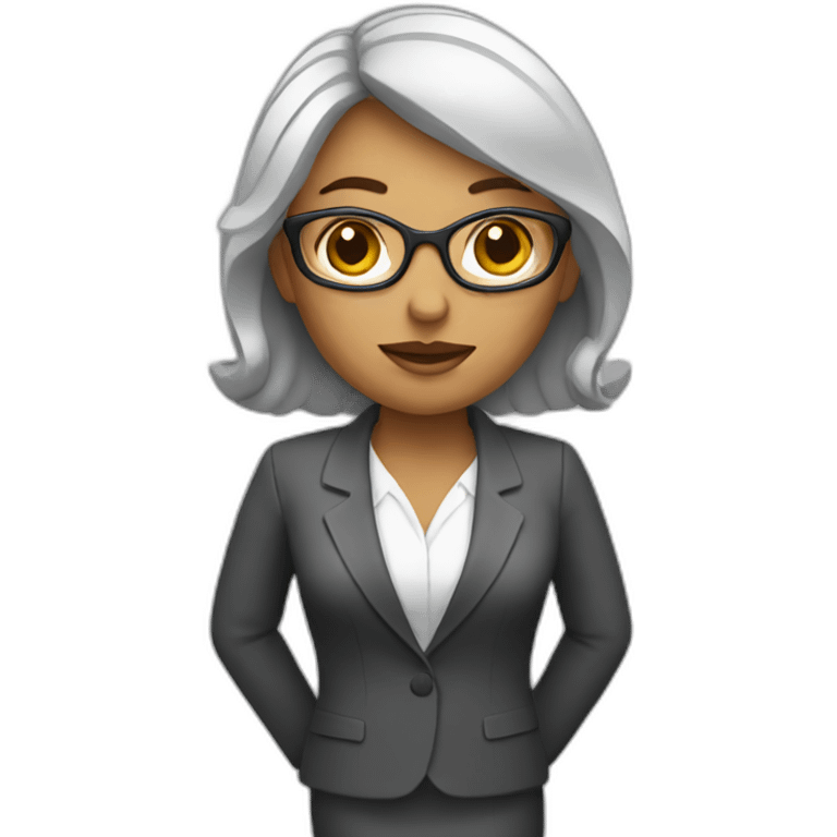 woman business analyst emoji