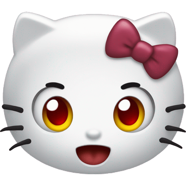 vampire hello kitty emoji