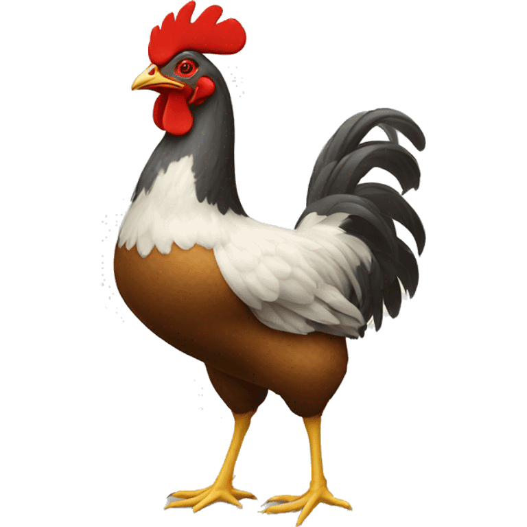 Polonaise poule emoji