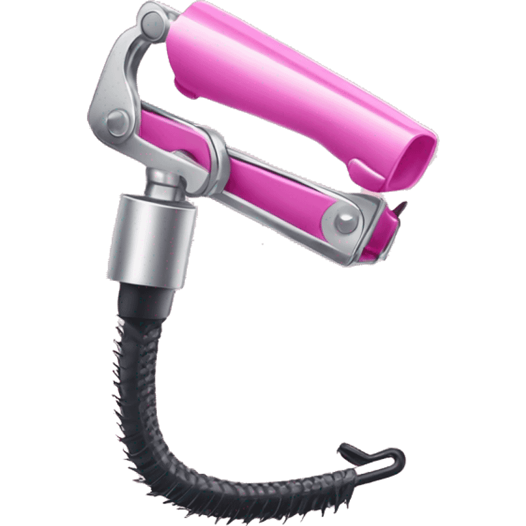 pink eyelash curler emoji