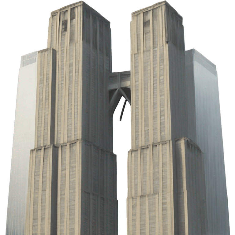 The twin towers emoji